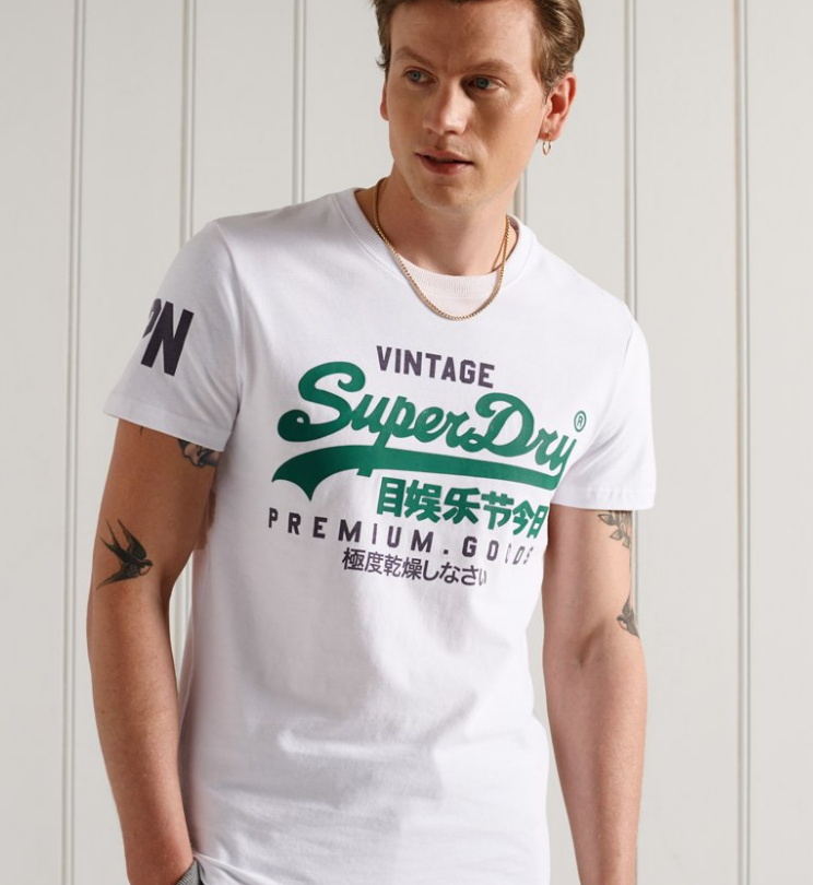 SUPERDRY Vintage Logo T-Shirt MEN T-SHIRT M1010411A