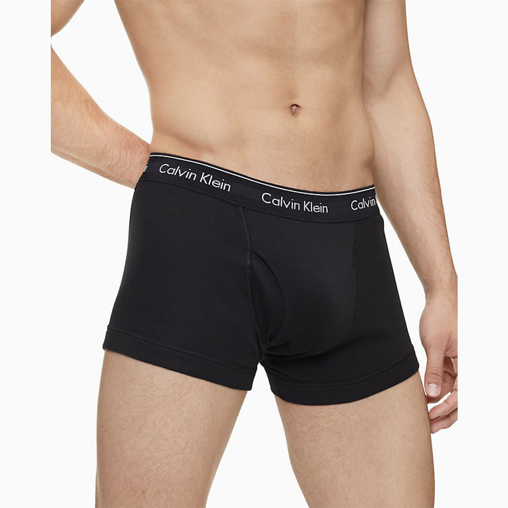 [Calvin Klein] Men's 3-Pack Cotton Classic Trunk - Woodburymall