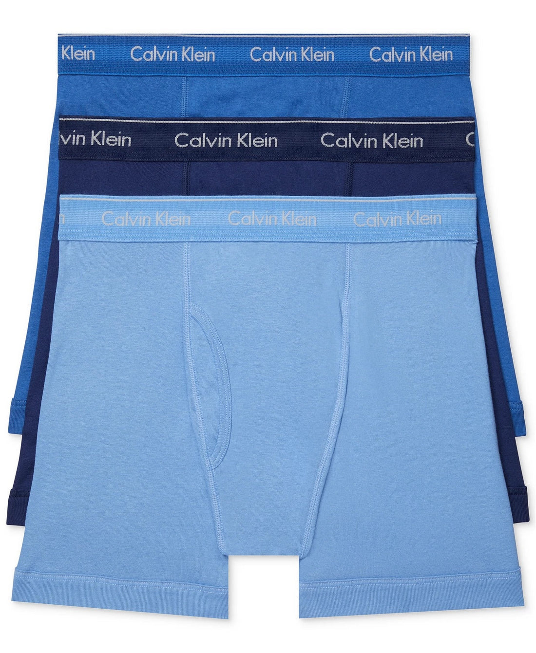 [Calvin Klein] Men's 3-Pack Cotton Classics Boxer Briefs NB4003-940 - Woodburymall