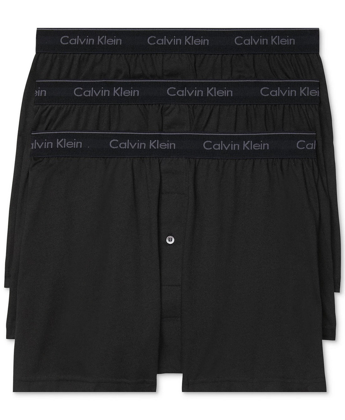 [Calvin Klein] Men's 3-Pack Cotton Classics Boxer Briefs NB4005-001 - Woodburymall