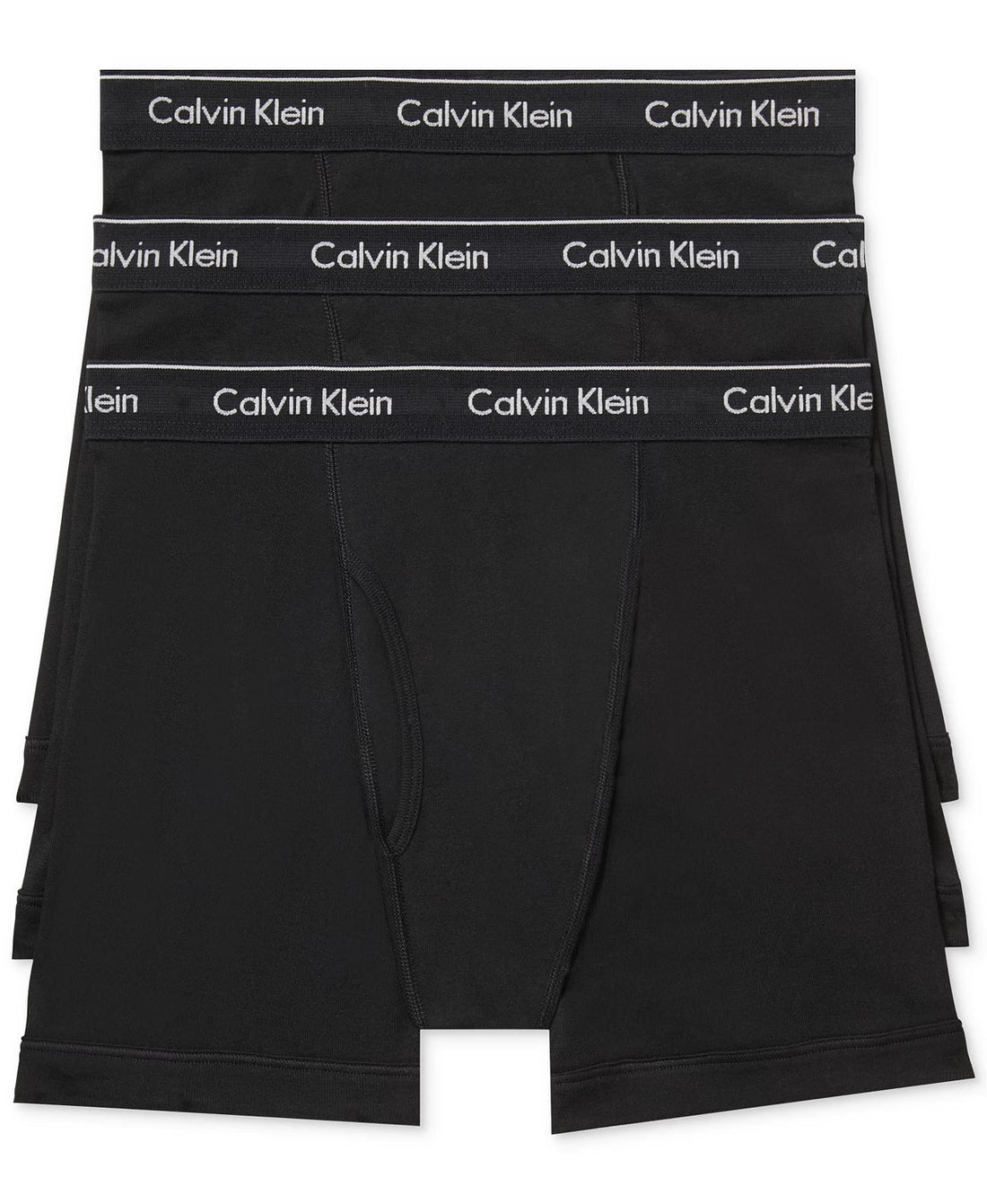 [Calvin Klein] Men's 3-Pack Cotton Classic Trunk NB4002-900 - Woodburymall