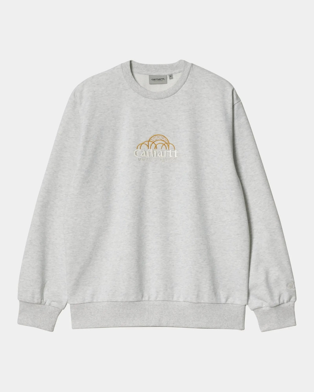 [CARHARTT WIP] Geo Script Sweatshirt Ash Heather