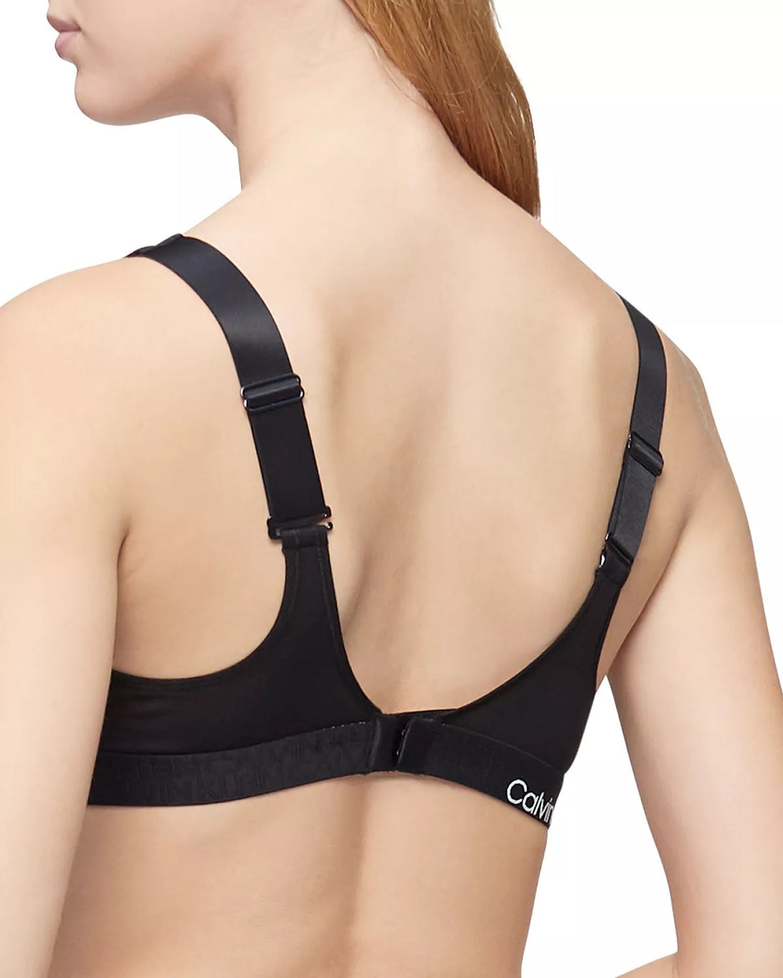 [Calvin Klein] Eco Triangle Bra top QF6577-001 - Woodburymall