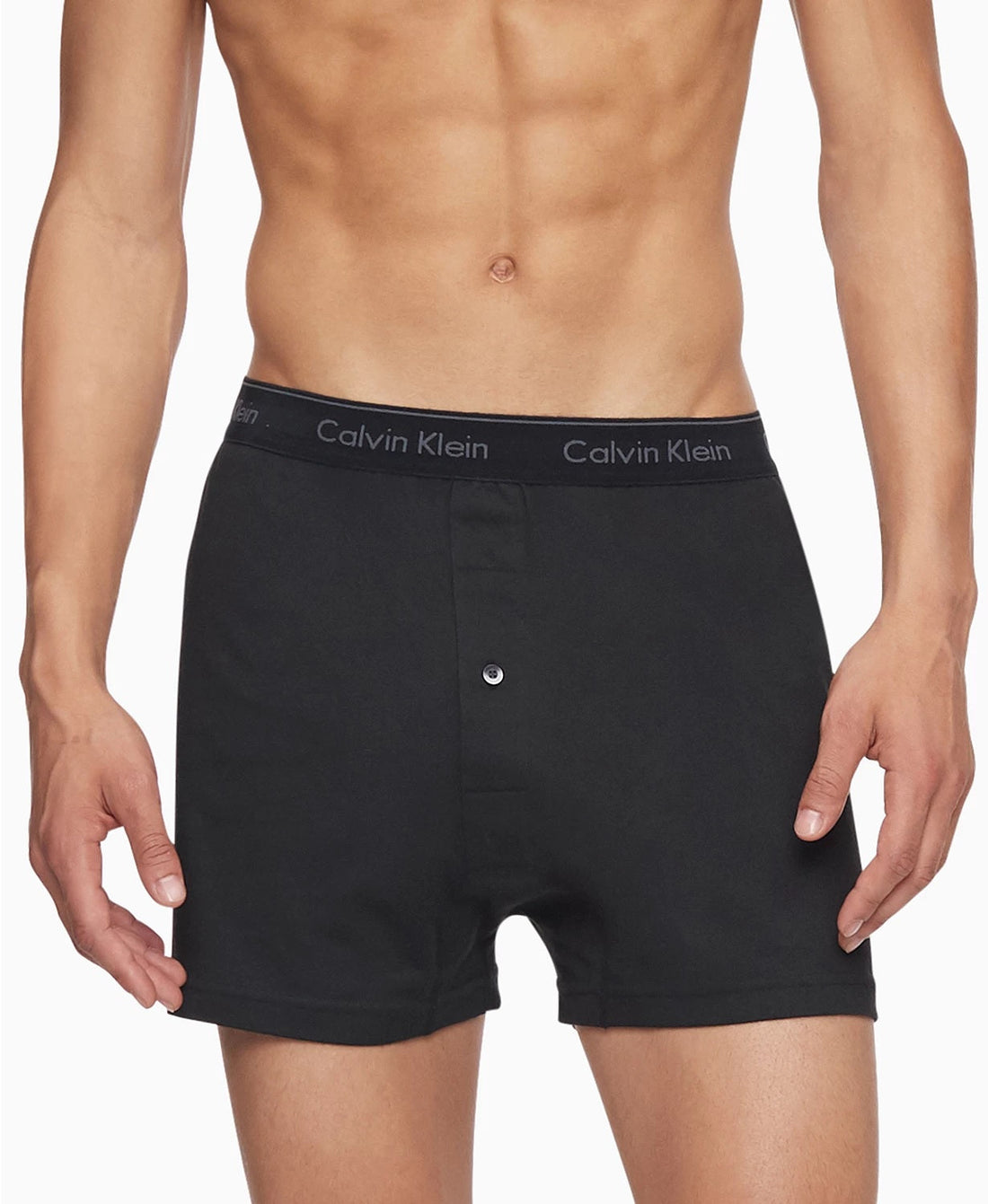 [Calvin Klein] Men's 3-Pack Cotton Classics Boxer Briefs NB4005-001 - Woodburymall