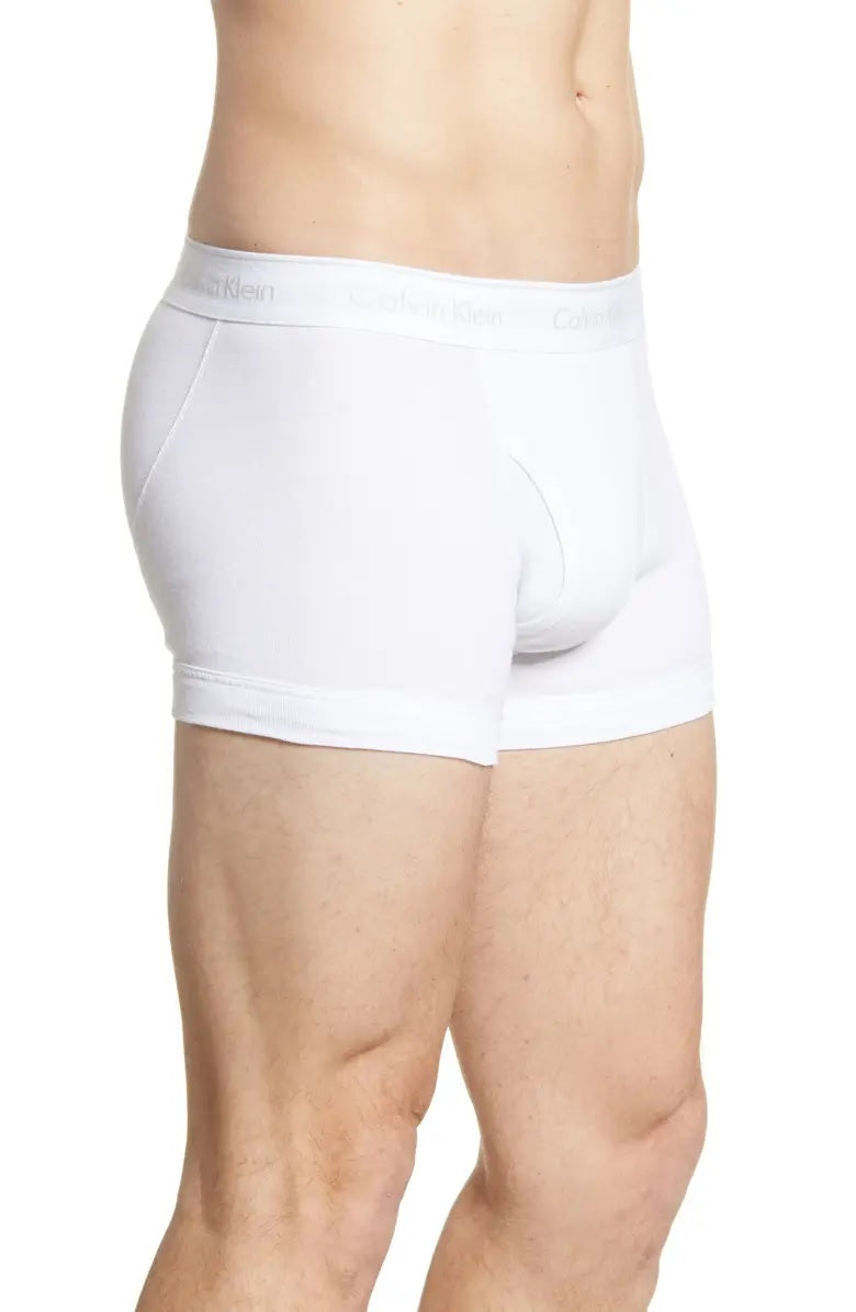 [Calvin Klein] Men's 3-Pack Cotton Classic Trunk NB4002-100 - Woodburymall