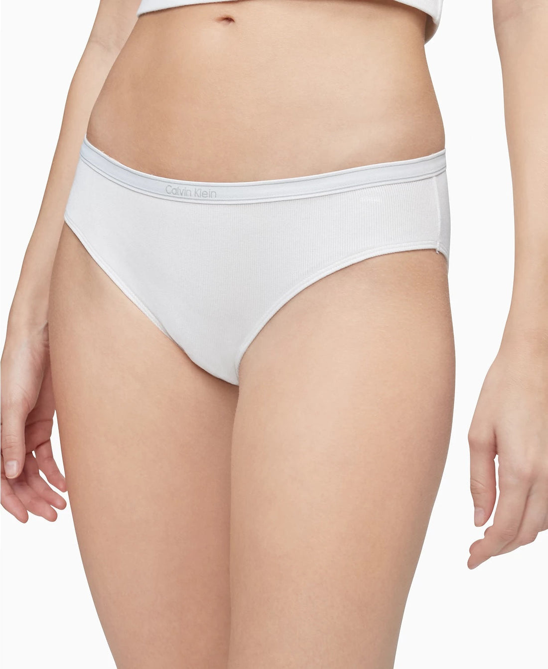 [Calvin Klein] Woman's Pure Ribbed Hipster Underwear QF6444-110 - Woodburymall