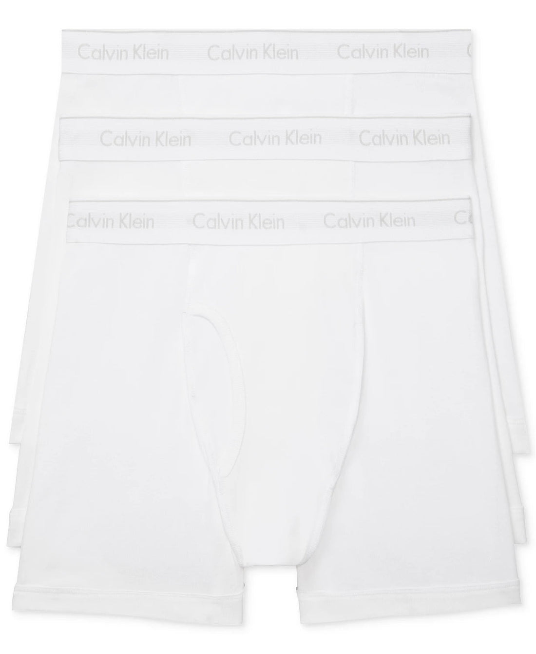 [Calvin Klein] Men's 3-Pack Cotton Classics Boxer Briefs NB4003-100 - Woodburymall