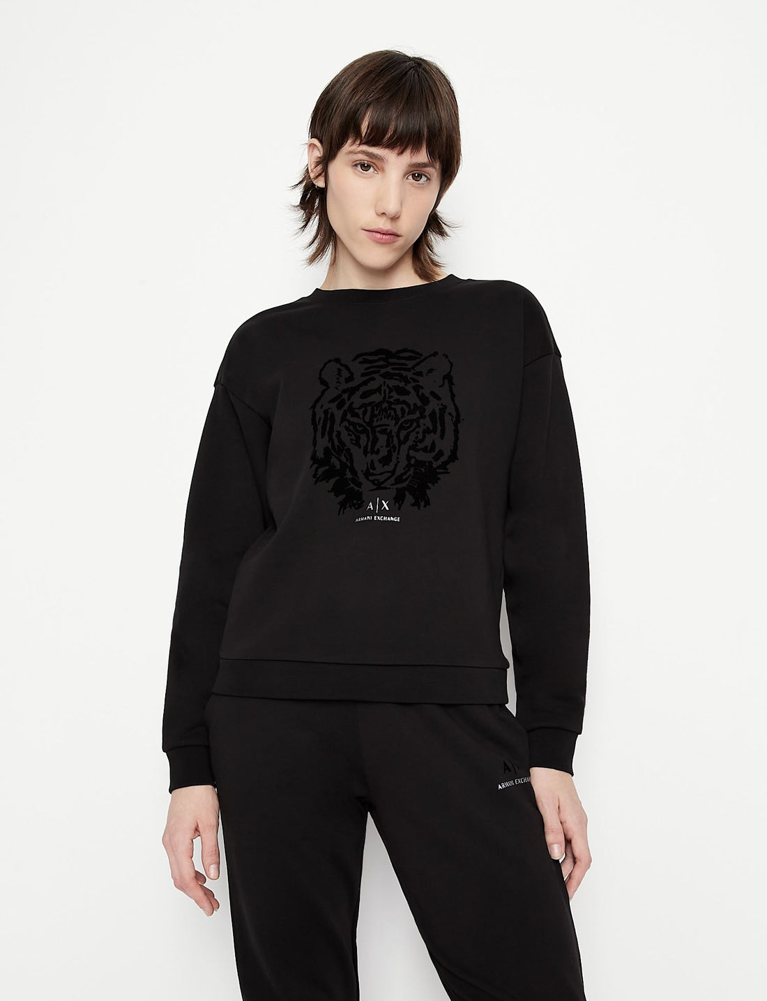 [ARMANI EXCHANGE] LUNAR NEW YEAR SWEATSHIRT BLK