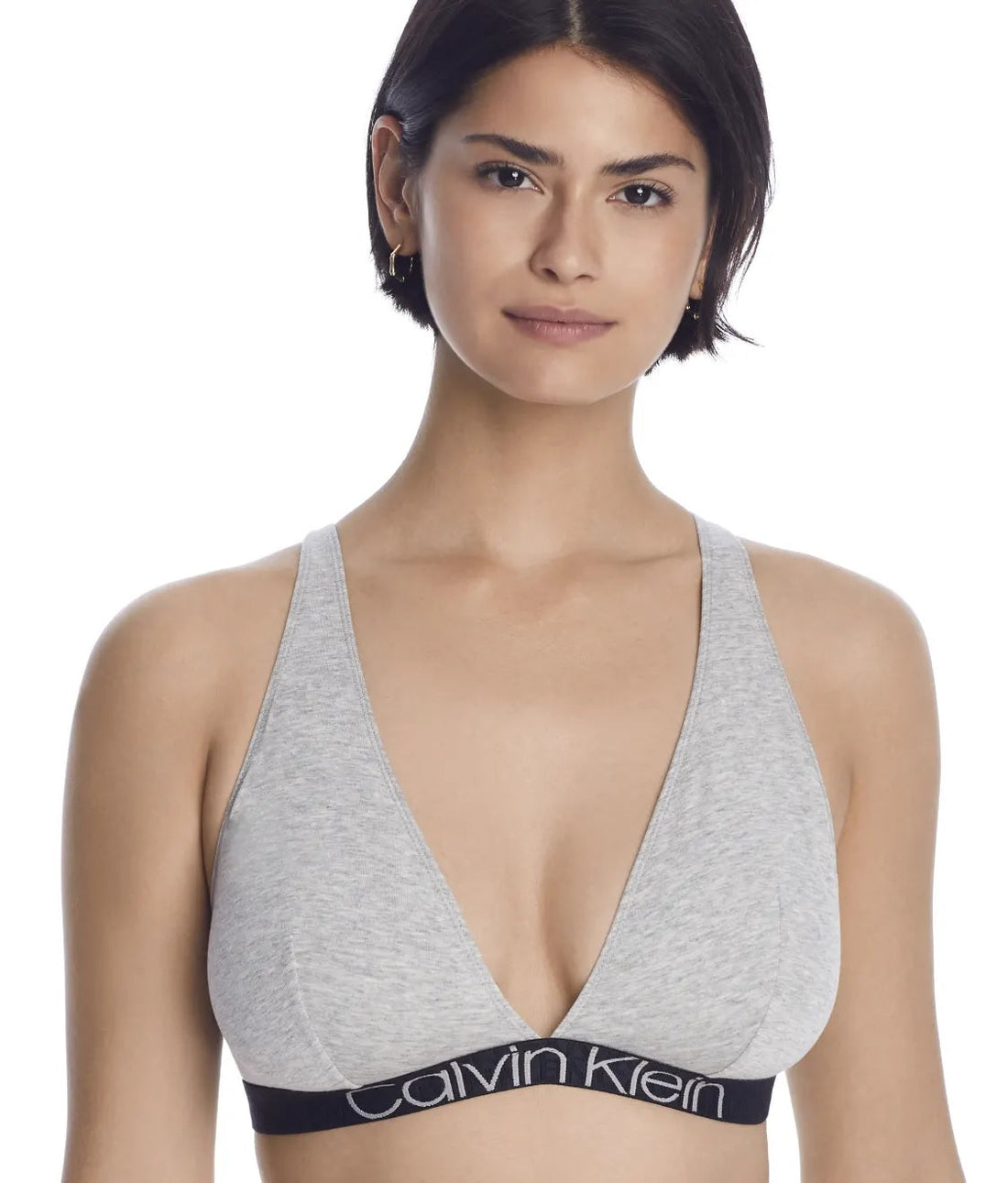 [Calvin Klein] Eco Triangle Bra top QF6577-060 - Woodburymall