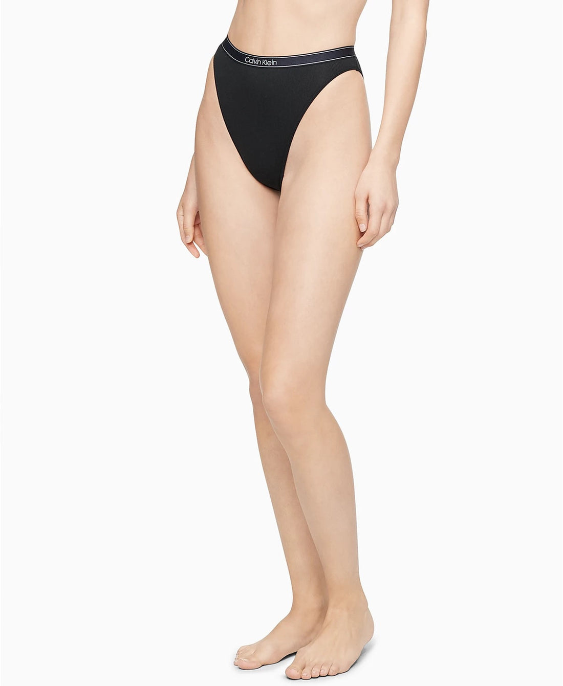 [Calvin Klein] Pure Ribbed Cheeky Bikini Underwear QF6443-001 - Woodburymall