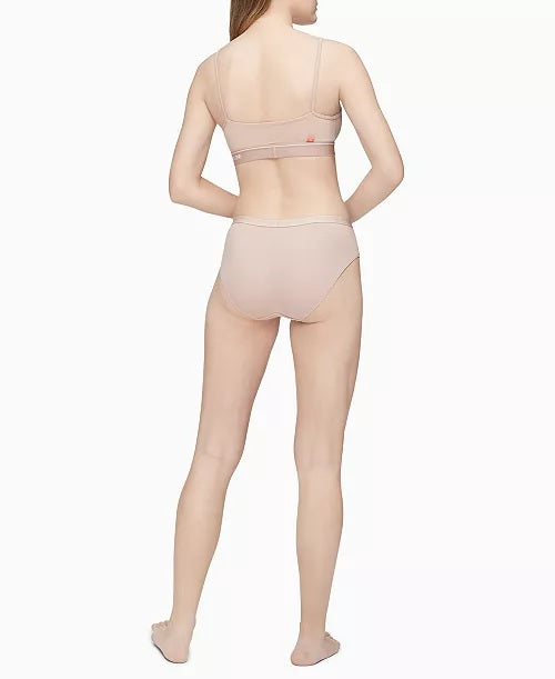 [Calvin Klein] Woman's Pure Ribbed Hipster Underwear QF6444-200 - Woodburymall