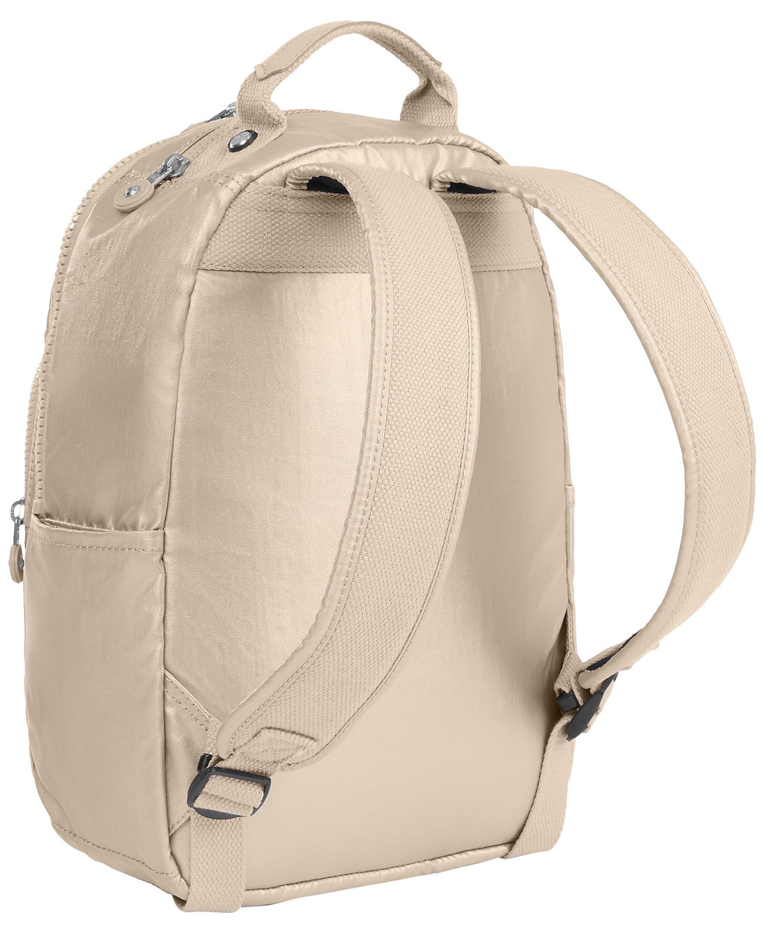 [KIPLING] Seoul Go Small Backpack BP4367 SPARKLY GOLD