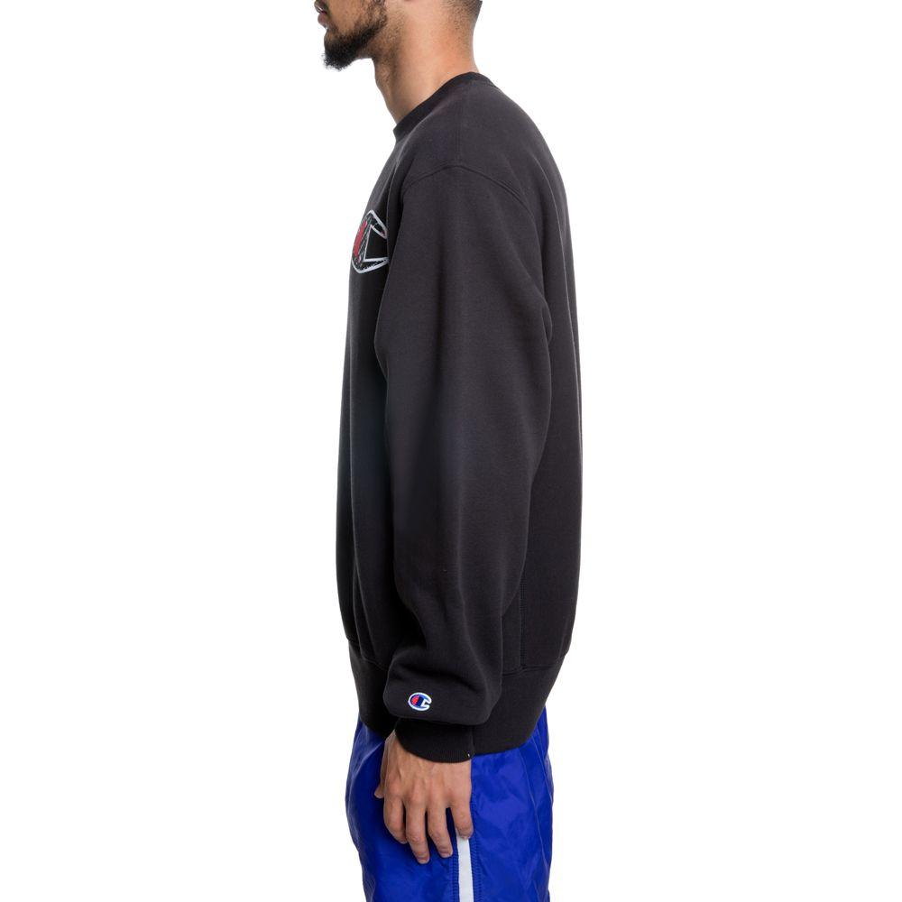 [CHAMPION] Men's Sublimated C Crewneck GF70 Black