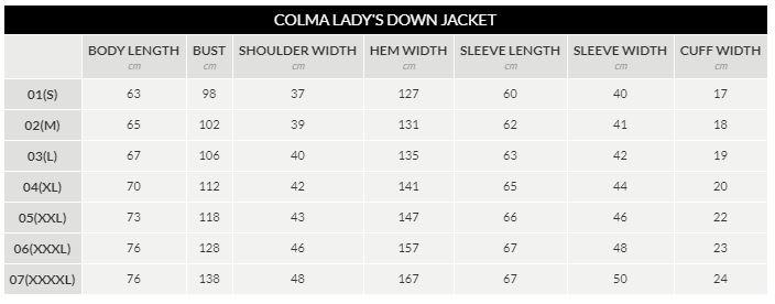 [TATRAS] COLMA LADY'S DOWN JACKET NAVY LTA20A4696